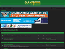 Tablet Screenshot of earnforum.net